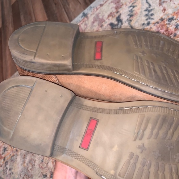 1901 Brown Leather Oxford Men’s Cap Toe Dress Shoes Size 11.5 Gently Used main image 9